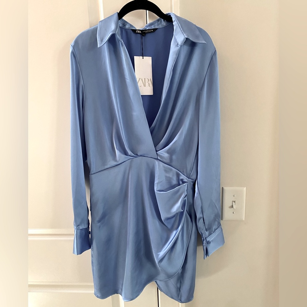 Zara Satin Effect dress